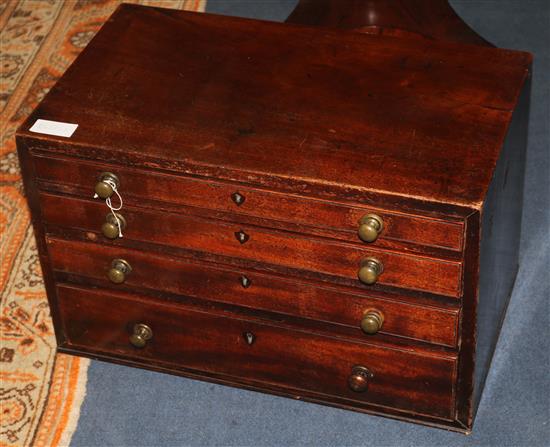 A George IV nest of drawers